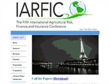 Tablet Screenshot of iarfic.org